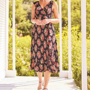 April Cornell Faux Wrap Dress